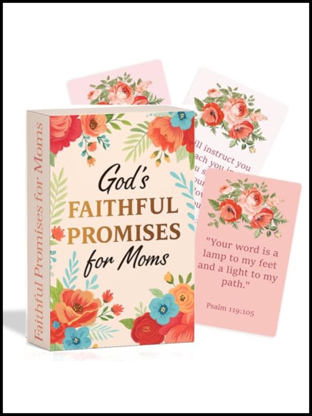 52 Christian Affirmation Cards for Moms Bible Verse Encouragement Gift